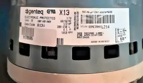 H316Y2610530 GENTEQ Ecm Motor Rpm Am #3