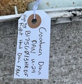 B1756013HRDF GOODMAN Hightemp Right Condensate Drain Pan #2