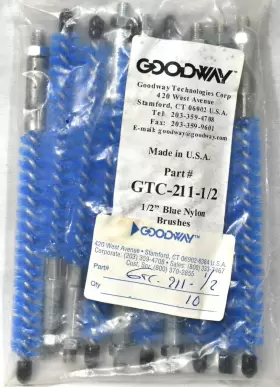 GTC-211-1-2 GOODWAY Tube Cleaning Brush Pack #2