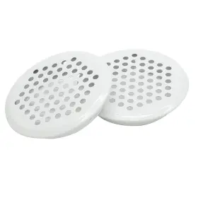 768201323341 GREHGE Soffit Vent Steel Round Mesh Hole Louver