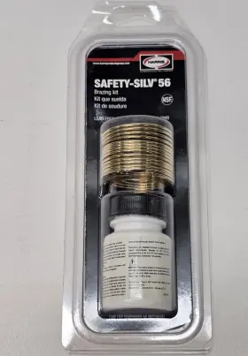 56KPOP HARRIS Safety Silv Solder Brazing Alloy Troy Flux