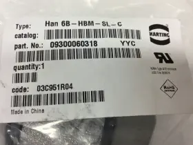 09300060318 HARTING Han Lever Cover