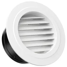 767550225443 HG POWER Soffit Vent Round Cover Screen Mesh Abs