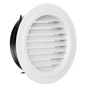 PI025 HG POWER Soffit Vent Round Cover Screen Mesh Abs Louver