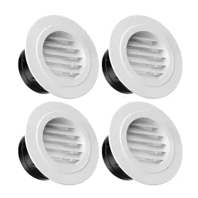 ZH242 HG POWER Soffit Abs Louver Round Vent Cover Screen Mesh