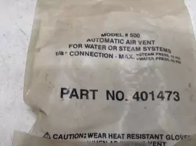 401473 HOFFMAN Nos Auto Air Vent Steam Water