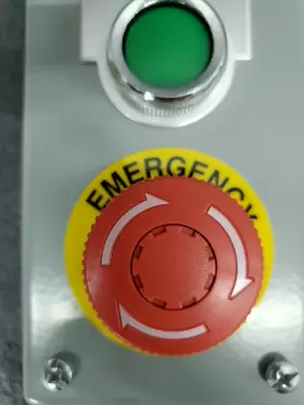 E2PB HOFFMAN Steel Pushbutton Enclosure Emergency Start #3