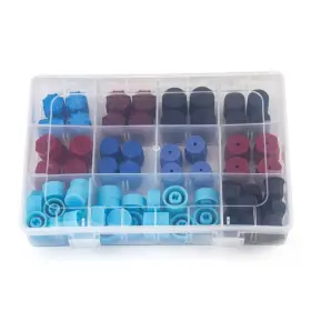 FASD8E37-11111 HOMESOGOOD Car Auto Ac Valve Core Dust Caps