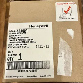 M7415B1004 HONEYWELL Modulating Spring Damper Actuator Motor #2