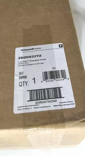 ZD20X22TZ HONEYWELL Resideo Zone Damper Parallel Motorized