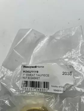 K06U1119 HONEYWELLHOME Water Sweat Union Nut Gasket #2