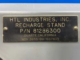 81286300 HTL INDUSTRIES Recharge Stand Cardox Actuator Freon #3