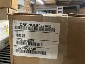 CRSINGLE047A00 HVAC COMPATIBLE Single Point Box Electric Unit
