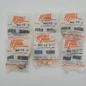 100050 HYDRA-ZORB Cushion Clamps Unistrut Copper Pipe