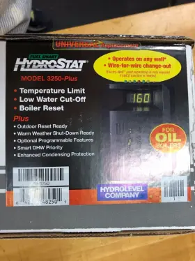 48-3250 HYDROLEVEL Hydrostat Fuel Smart Oil Boilers #2