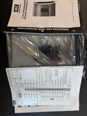 P-242 IBC TECHNOLOGIES Touch Screen Boiler Controller Vfc Sl