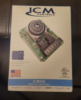 ICM550-ENC ICM CONTROLS Functional Defrost Timer Manual