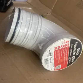 VLT0023 IMPERIAL Dryer Vent Elbow Connect