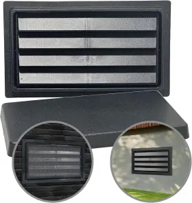 CECOMINOD078542 Manual Crawl Space Vent Cover Vermin Screen