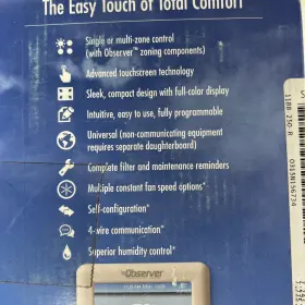 TSTAT0201CW INTERNATIONAL COMFORT PRODUCTS Observer Wall Wi #3