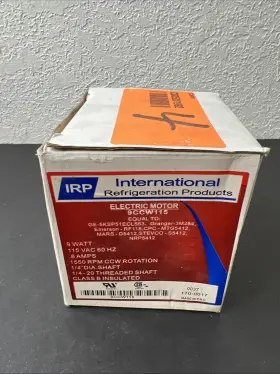 170-0017 INTERNATIONAL REFRIGERATION PRODUCTS Irp Motor Ccw