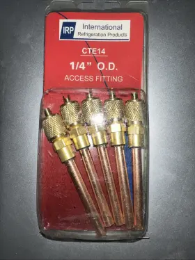 CTE14 INTERNATIONAL REFRIGERATON Irp Access Fitting Copper Od