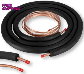 313056195119 IRON FORGE TOOLS Hvac Line Set Insulation Copper
