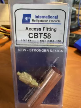 CBT58 IRP Ods Copper Access Tee Flare Schrader Valve Wrench