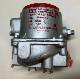 B60Y84 ITT General Gas Valve Appears Uninstalled