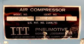 LGH-305-X ITT Pneumotive Air Compressor #2