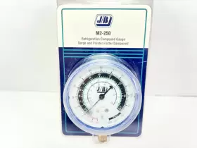 M2-250 J/B Refrigeration Compound Gauge Surge Pointer Flutter
