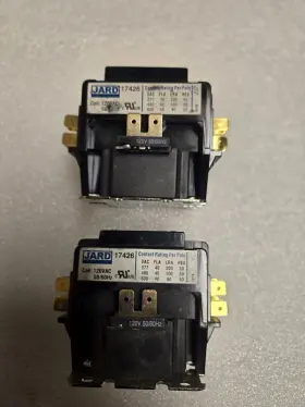 17426 JARD Double Pole Contactor Relay Volt Coil Amp