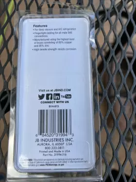30TOTAL JB INDUSTRIES Cap Ring Gasket #3