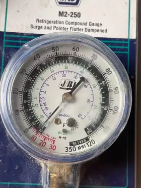 M2-500B JB INDUSTRIES Refrigeration Compound Gauges #3
