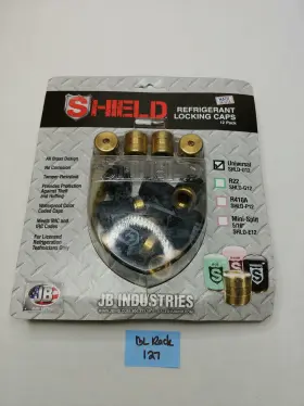 SHLD-U12 JB INDUSTRIES Shield Refrigerant Locking Caps