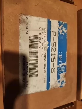 P-5215-8 JOHNSON CONTROLS Jci Differential Pressure #2