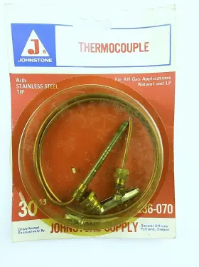 L36-070 JOHNSTONE Thermocouple Gas Natural Lp