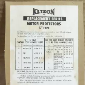 MRK59HX KLIXON Motor Protector Compressor #3