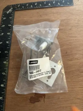 500-24972 L.B. WHITE Igniter Bracket Ignite Sentinel Design