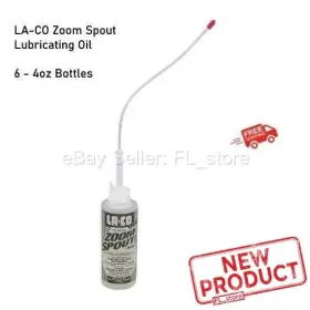 79704 LA-CO ZOOM TELESCOPING SPOUT OILERS Pack Lubricating