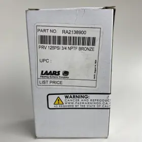 RA2138900 LAARS HEATING SYSTEMS Prv Kit