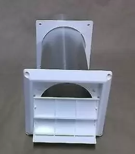 267W LAMBRO Louvered Dryer Vent Tail Pipe #2