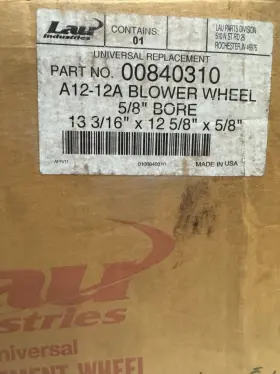 00840310 LAU Drive Blower Wheel #3