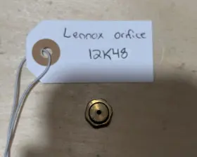 12K48 LENNOX Lp Burner Orifice #2