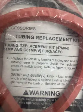 47M84 LENNOX Tubing Pressure Switch Kit #2