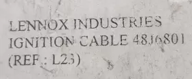 48J6801 LENNOX Spark Electrode Ignition Cable #2