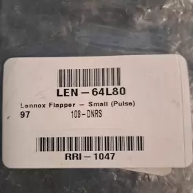 64L80 LENNOX Pulse Furnace Air Diaphragm Flapper Material #3
