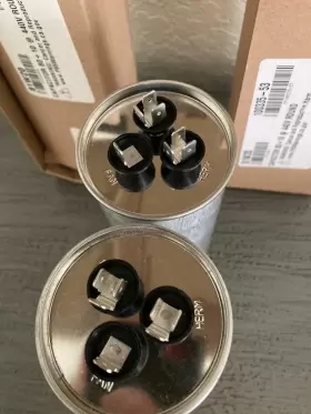 81W20 LENNOX Surephon Dual Capacitors Mfd Round #2