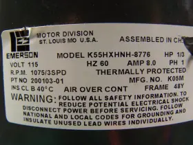 K55HXHNH-8776 LENNOX DUCANE ARMSTRONG ALLIED Furnace Blower #2