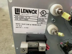 ECB29-10-7B LENNOX Heater Kit #2
